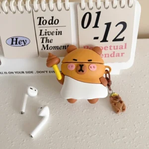 Silicone Capybara AirPods Case