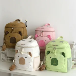 Capybara Backpack for School