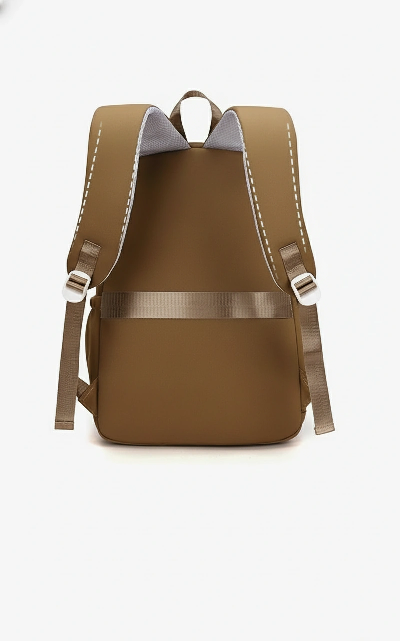 Large Capybara Backpack with Clear Window Bag for School - Image 12