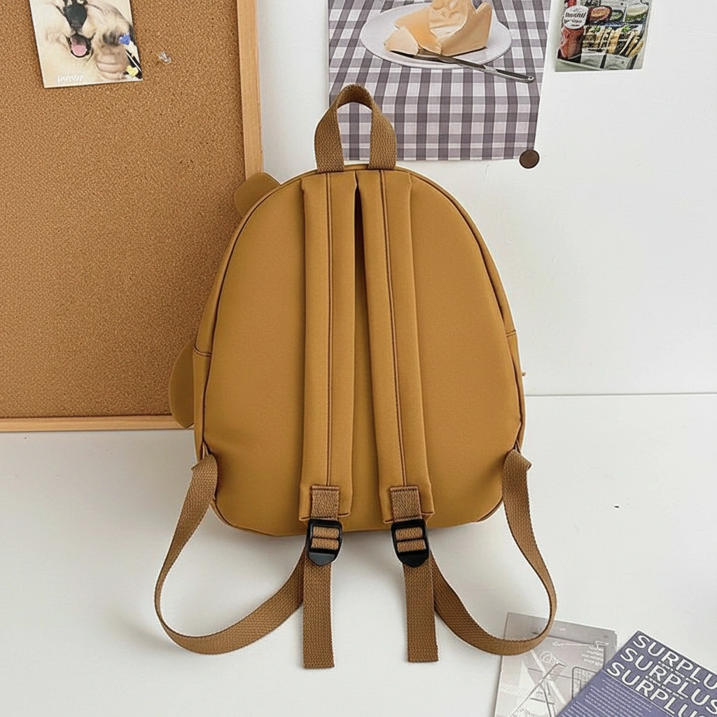 Cute Capybara Backpack with Turtle Bag