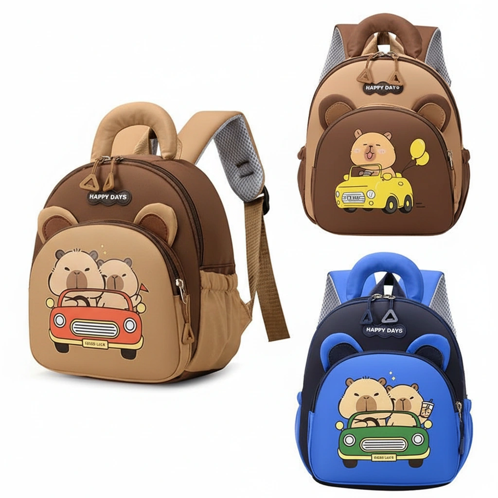 Capybara Backpack for Kids