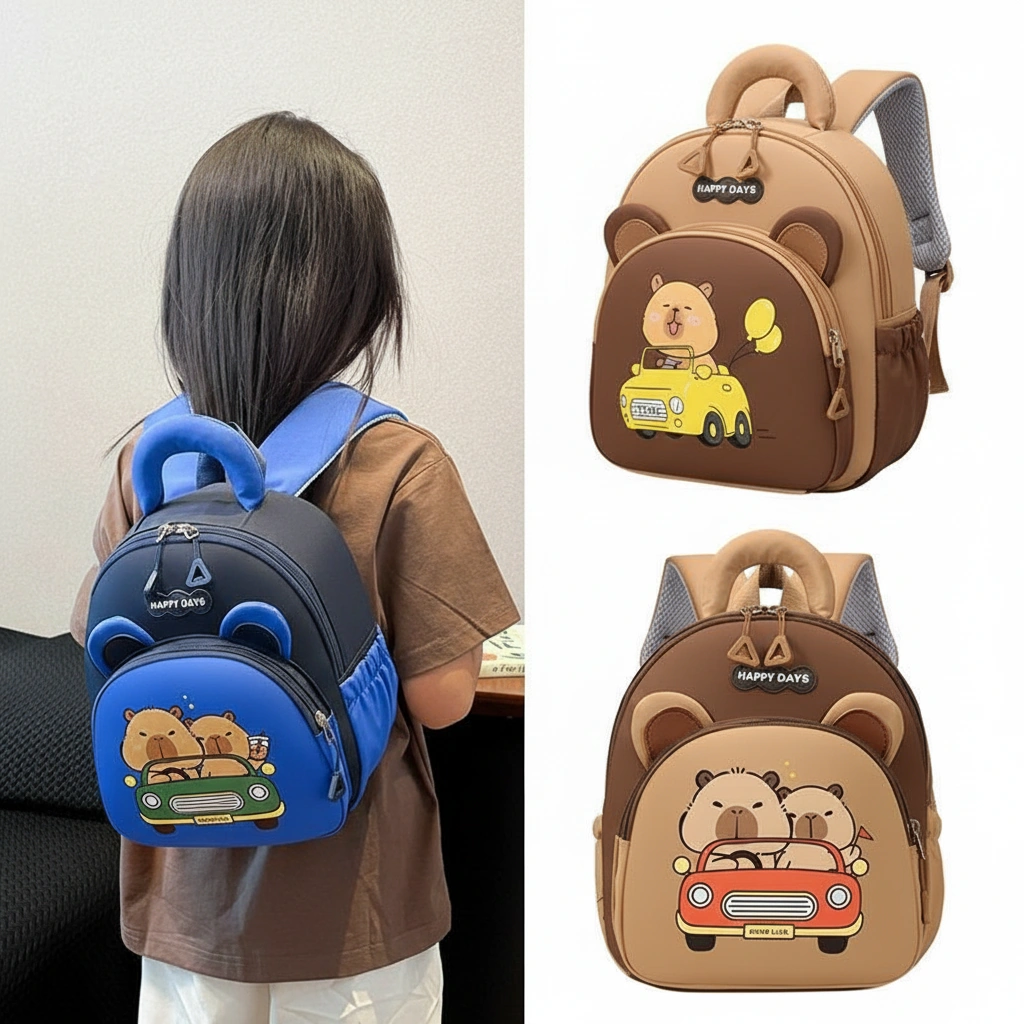 Capybara Backpack for Kids