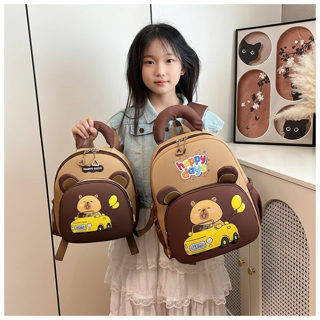 Capybara Backpack for Kids