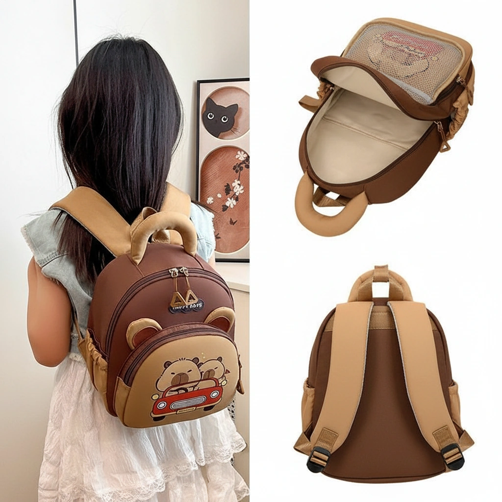 Capybara Backpack for Kids