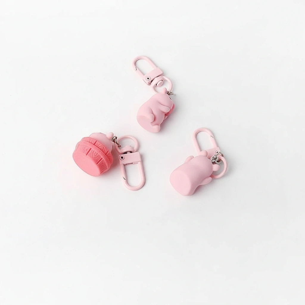 resin capybara bag charms