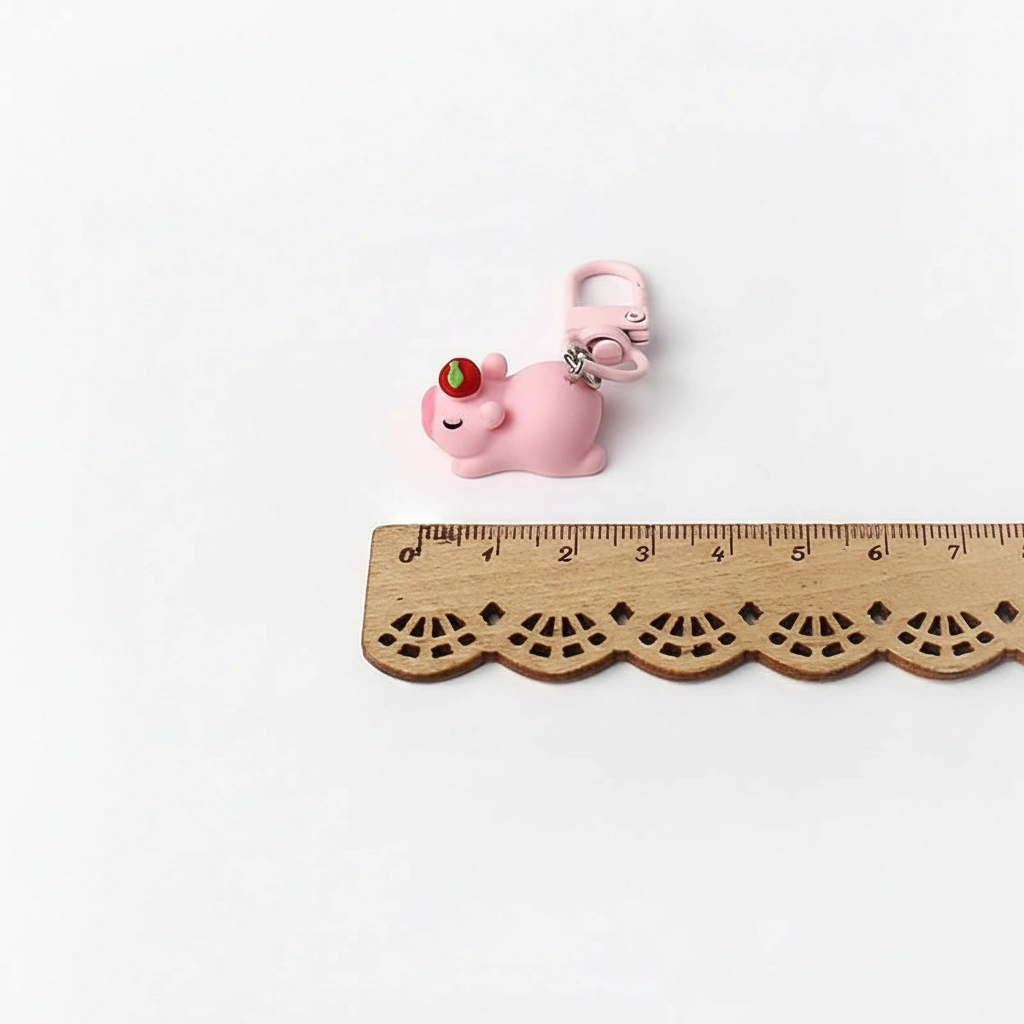 Sakura Pink Capybara Bag Charm Set (5-Pack) - Image 11