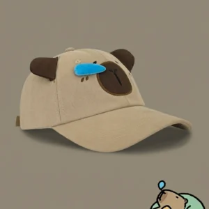 Kids Funny Capybara Baseball Cap