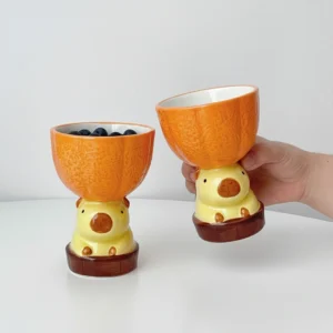 Capybara Goblet Orange Capybara Cup
