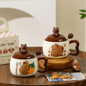 capybara ceramic mug