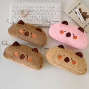 Plush Capybara Pencil Case