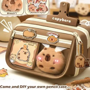 Large Capacity Capybara Pencil Case