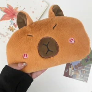 Capybara Plush Pencil Case