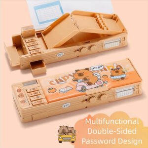 Capybara Pencil Case with Password Lock