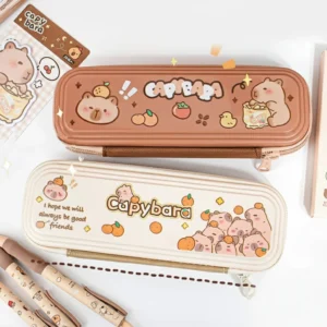 Hard Shell Capybara Pencil Case