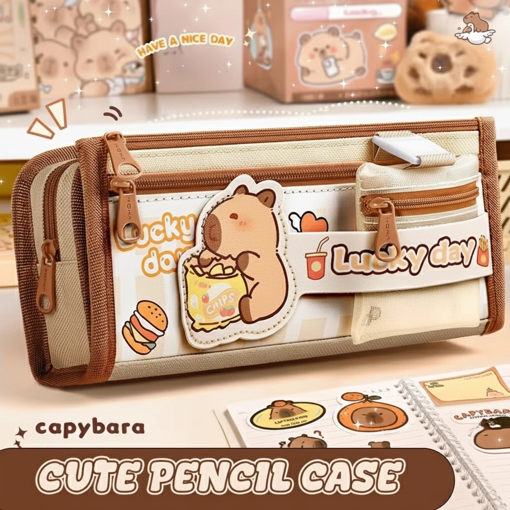 capybara pencil case
