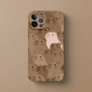 Capybara Crowd Phone Case