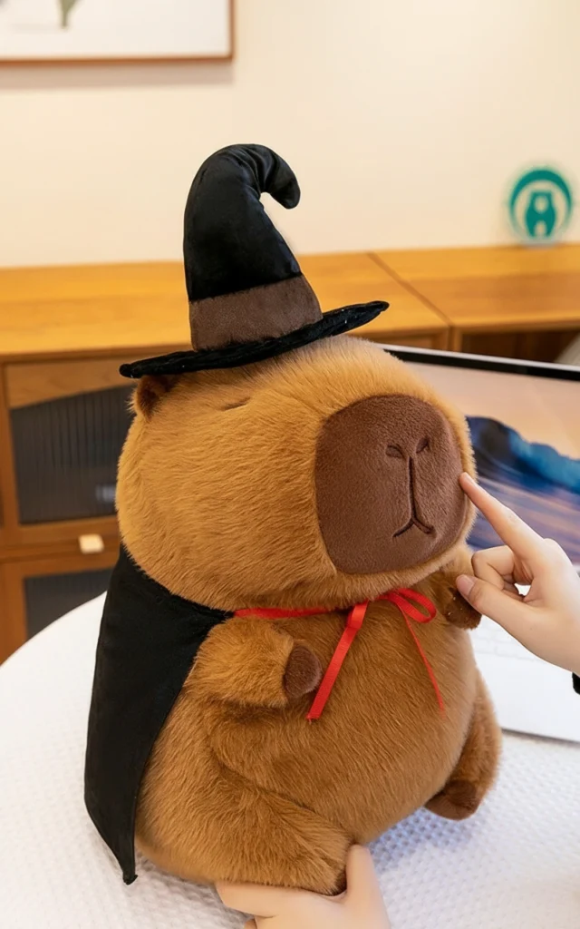 Wizard Capybara Plush Toy
