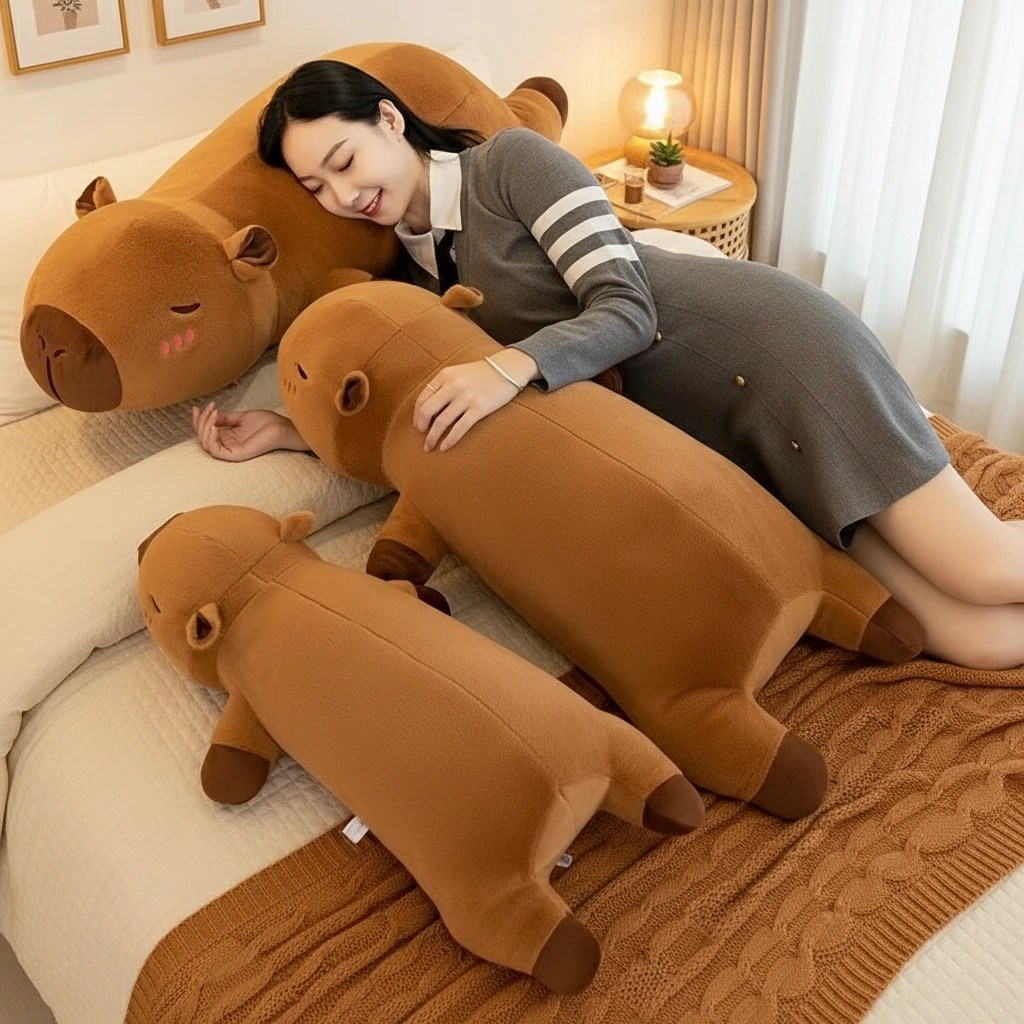 pillow capybara plush​