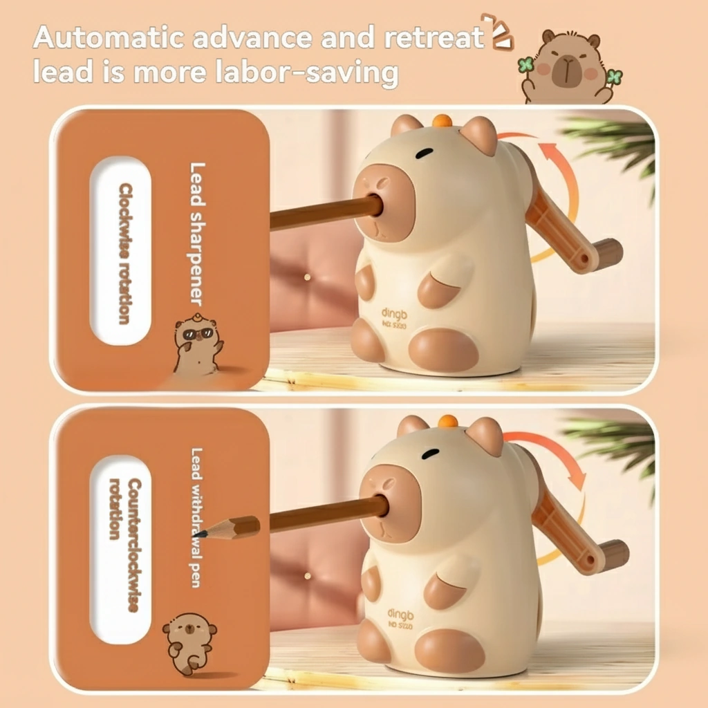 Standing Capybara Pencil Sharpener