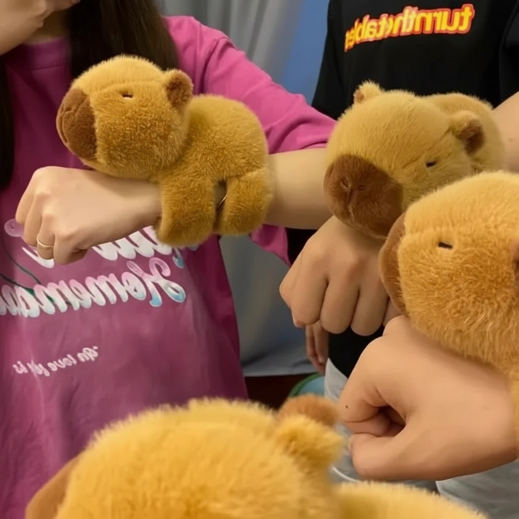 capybara slap bracelet capybara snap bracelet