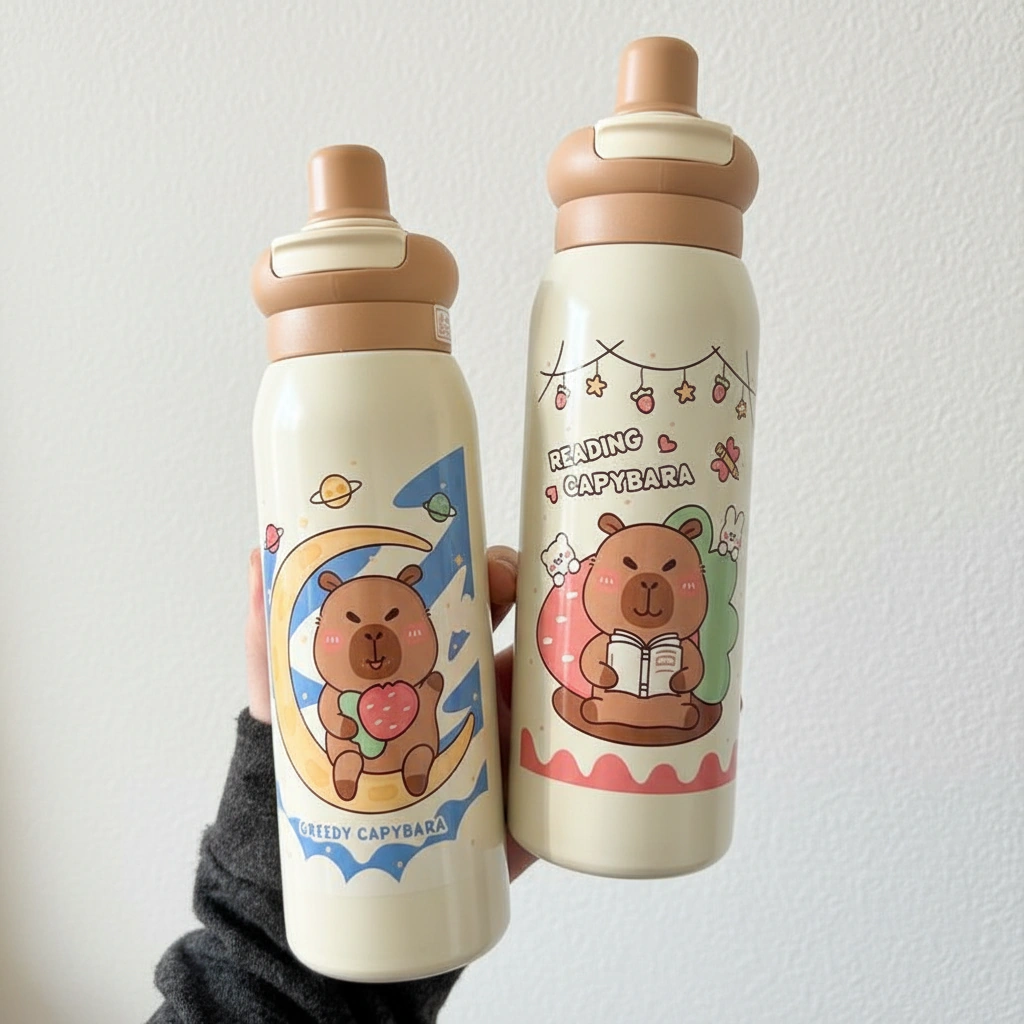 Capybara Water Bottle