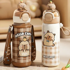 Capybara Water Bottle Thermal Flask