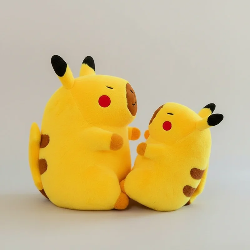 pikachu-capybara-plush-capybara-plush-merch