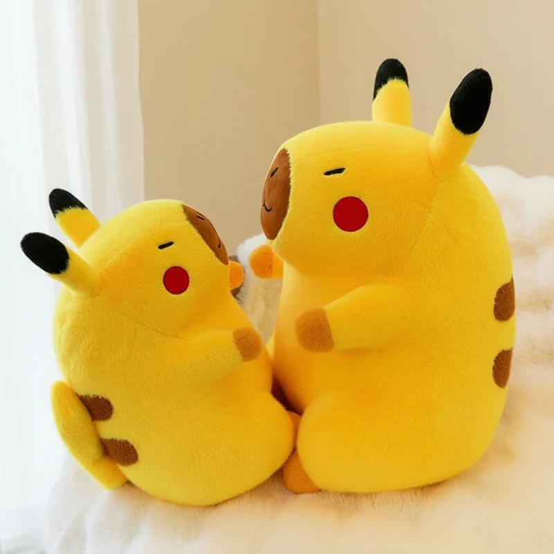 pikachu-capybara-plush-capybara-plush-merch