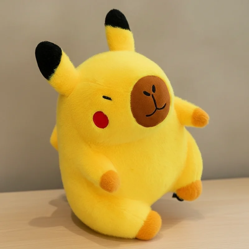 pikachu-capybara-plush-capybara-plush-merch