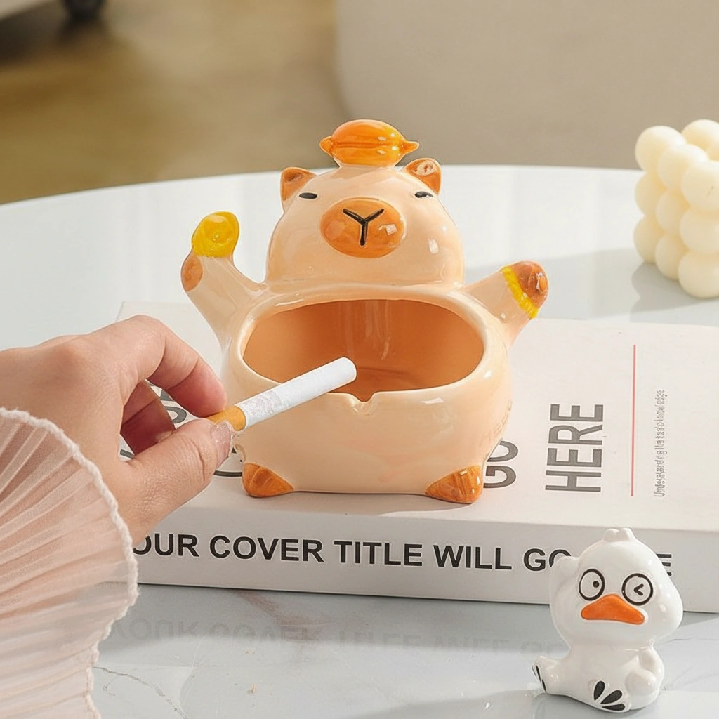 Resin Capybara Ashtray