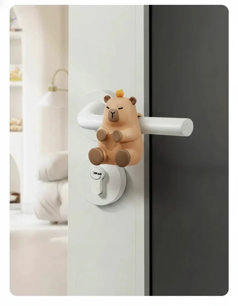 Capybara Door Handle Bumper