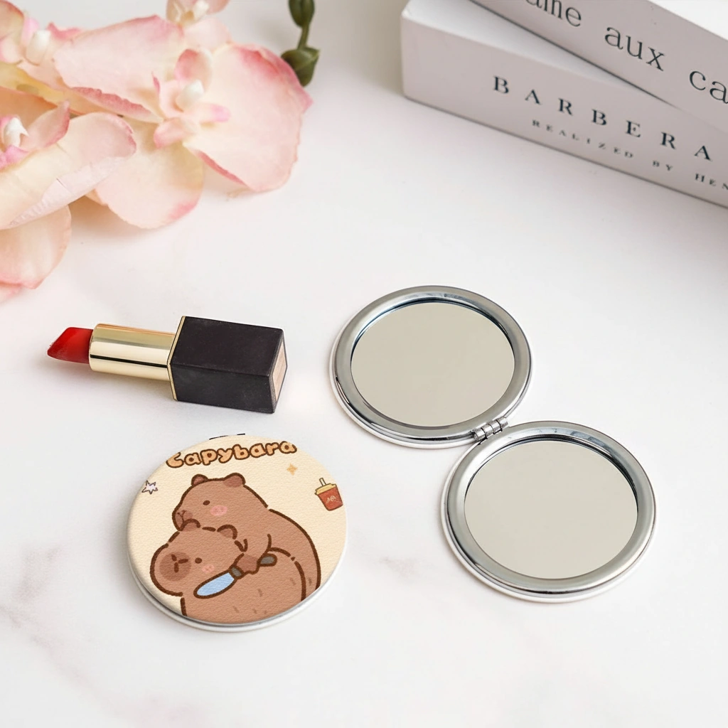 Capybara Compact Mirror Makeup Mirror