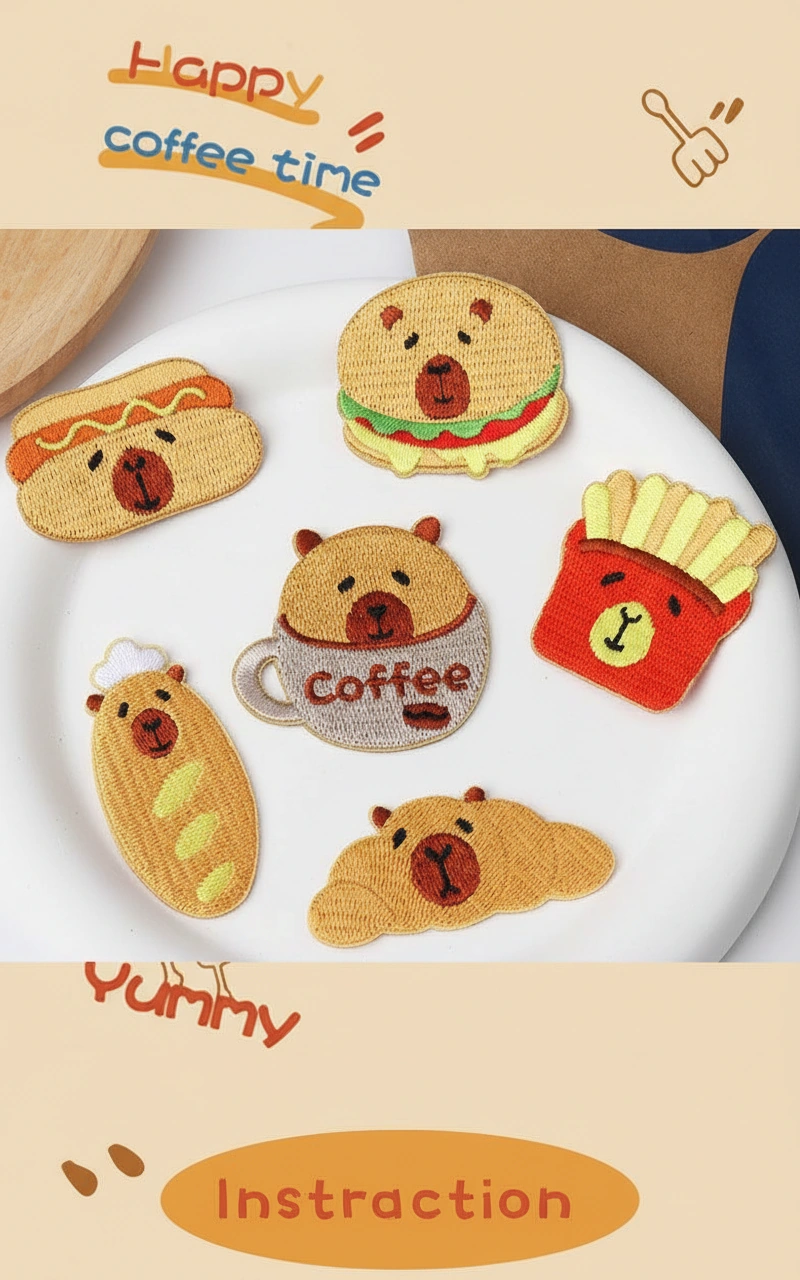Capybara Stick-On Patches