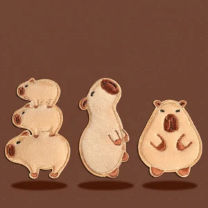 Capybara Iron-On Patches