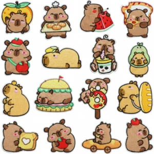 Capybara Iron-On Patches
