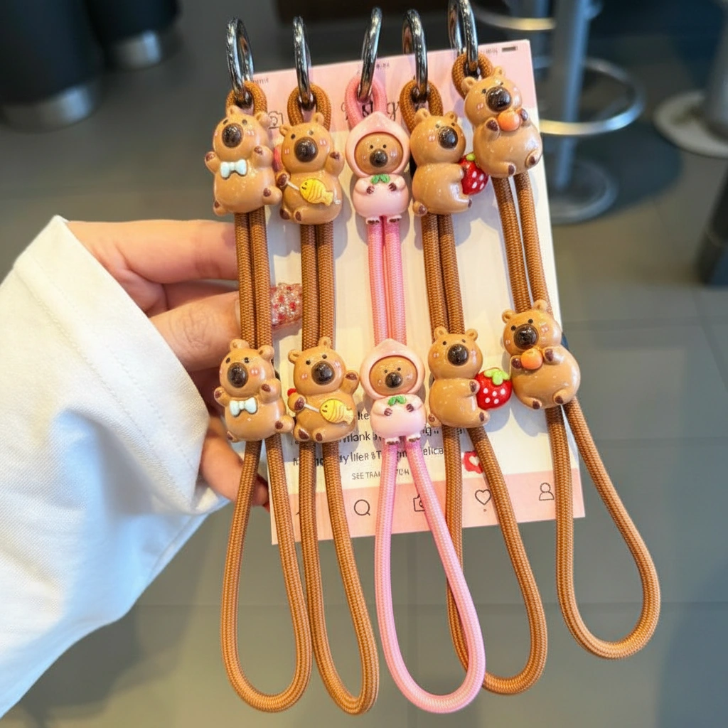 Capybara Phone Wrist Strap