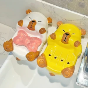 Ceramic Capybara Soap Dish
