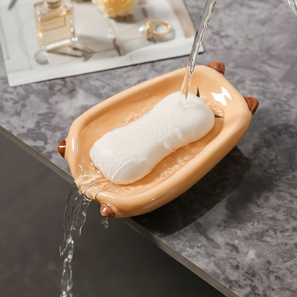 Capybara Ceramic Soap Dish