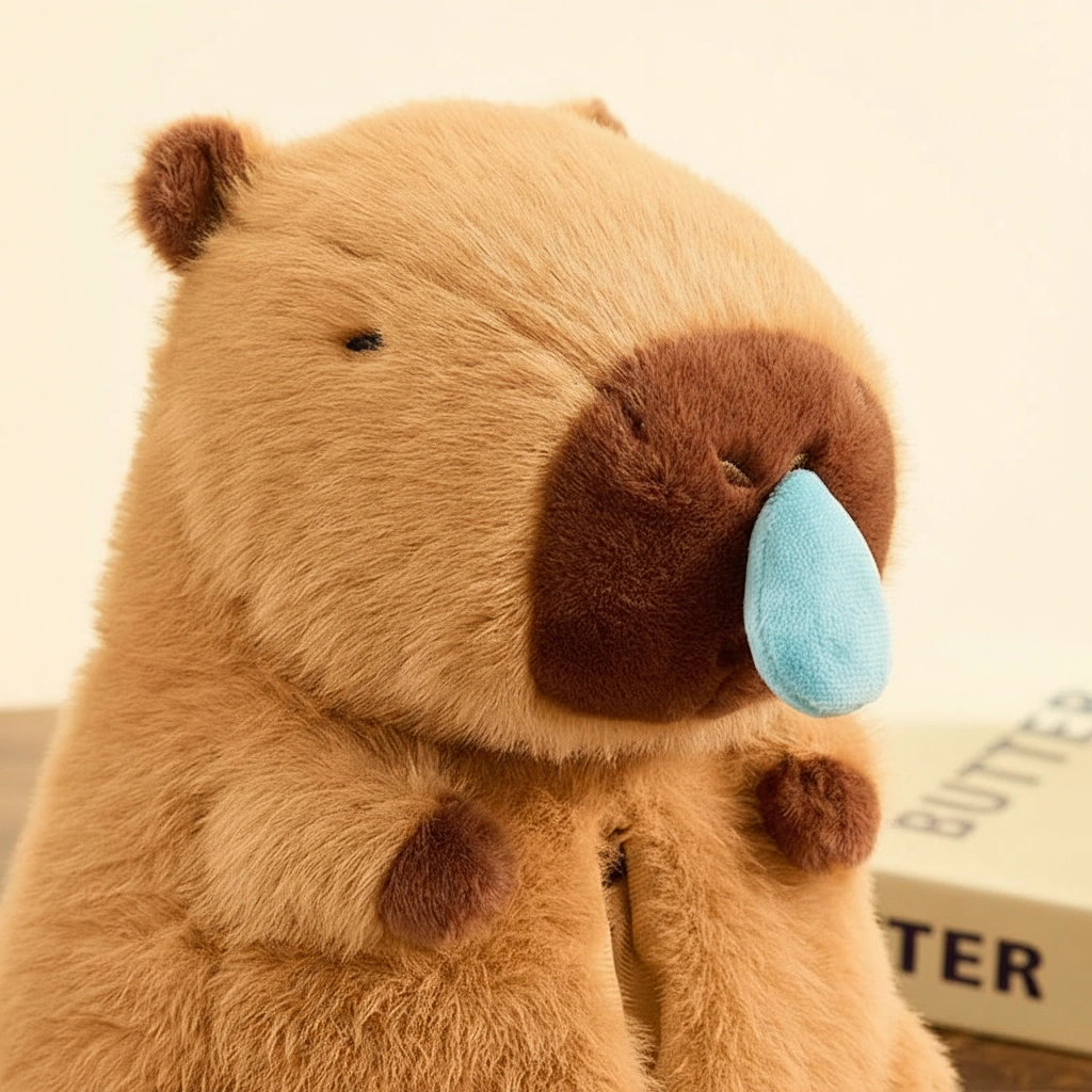 Capybara Plush Tissue Box