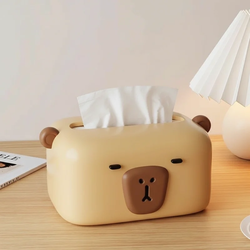 Rectangular Capybara Tissue Box - Capybara Plush & Merch