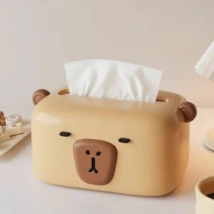 Rectangular Capybara Tissue Box