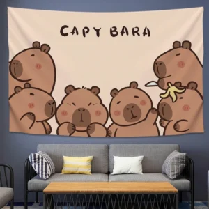 Capybara Wall Tapestry
