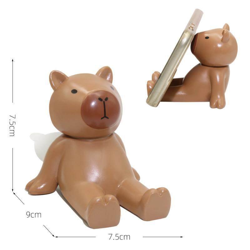 Sitting Capybara Phone Holder