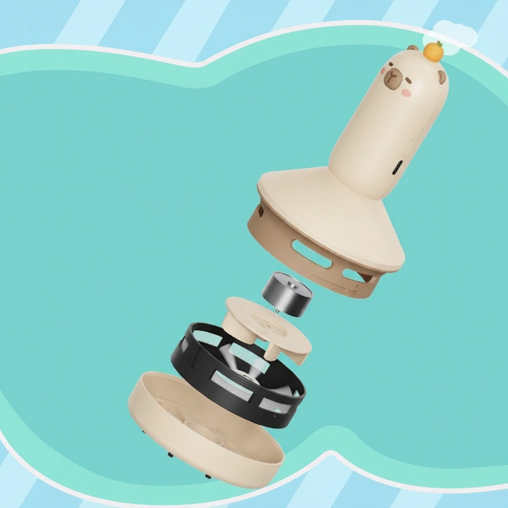 Capybara Desktop Vacuum Cleaner