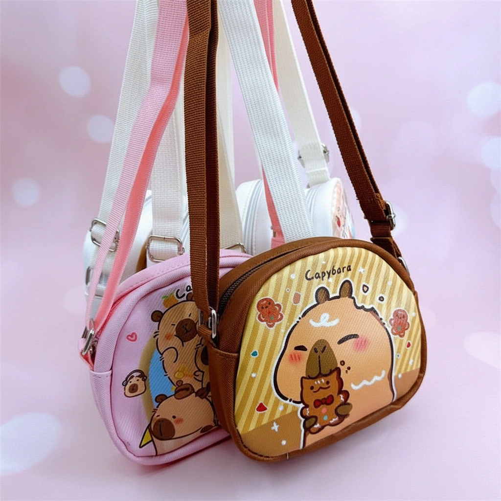 Kids Mini Capybara Crossbody Purse Kids Capybara Bag