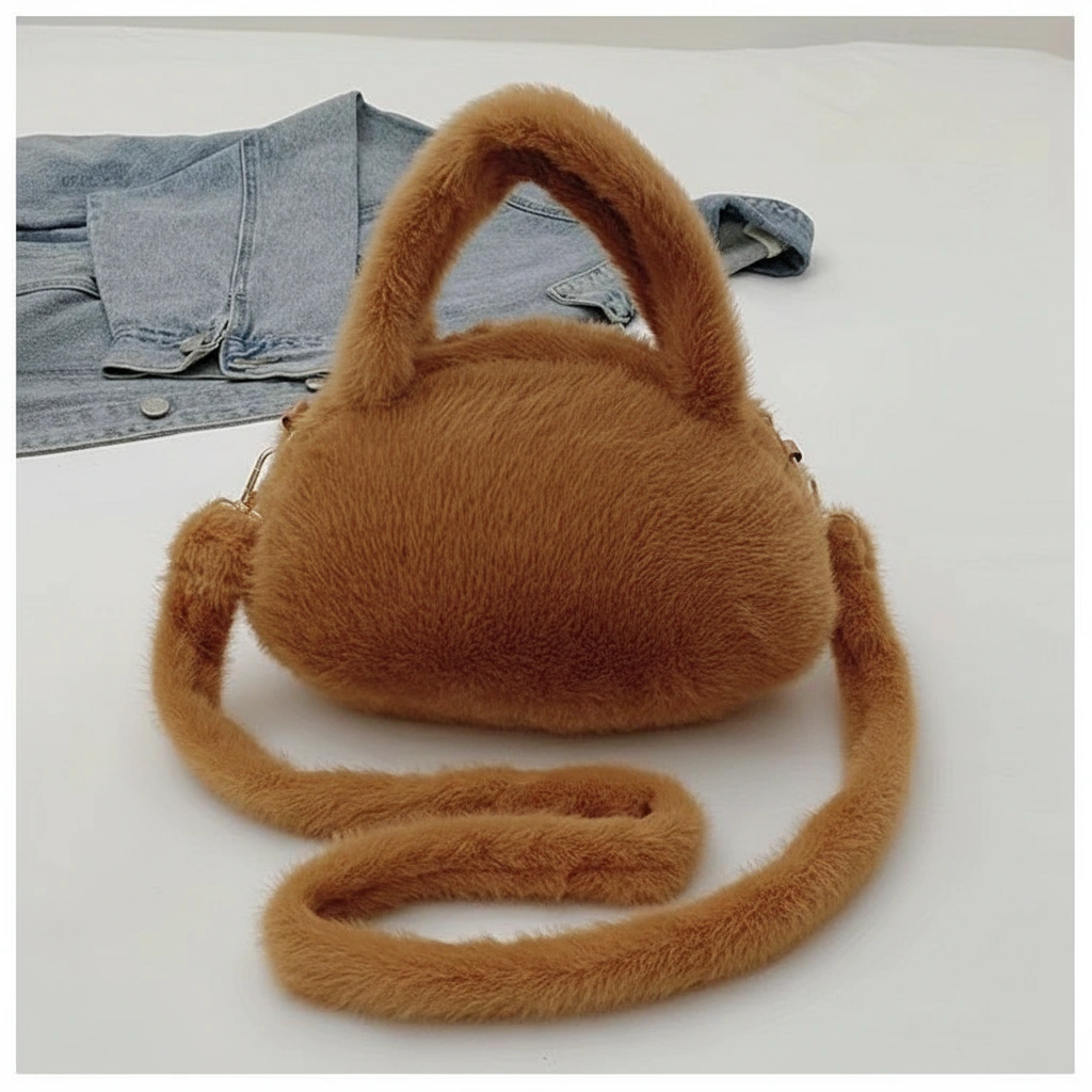 Mini Round Capybara Coin Purse & Earbud Case