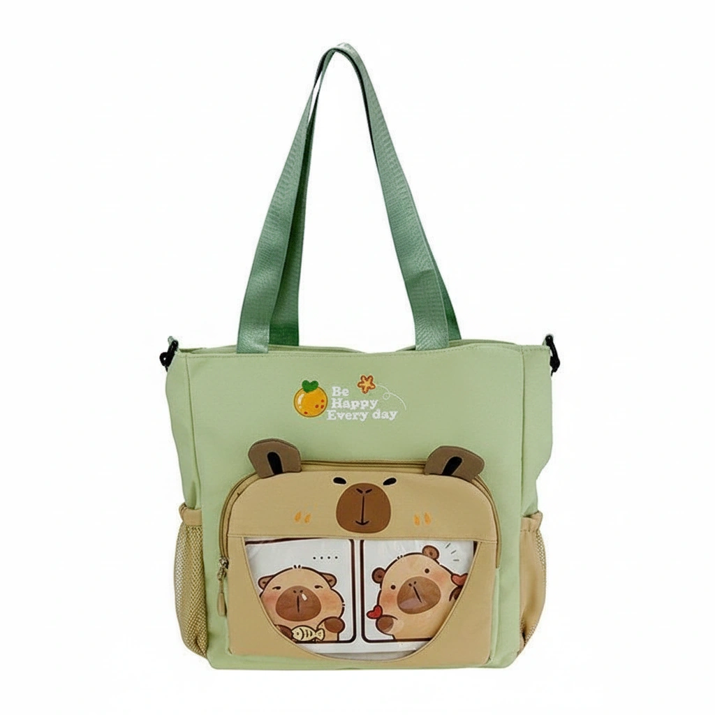Capybara Canvas Tote Bag Capybara Tote Bag