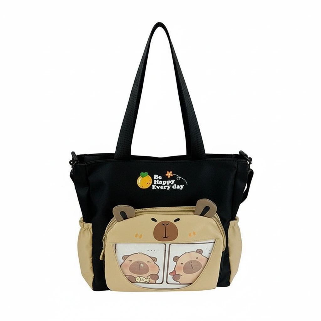 Capybara Canvas Tote Bag Capybara Tote Bag
