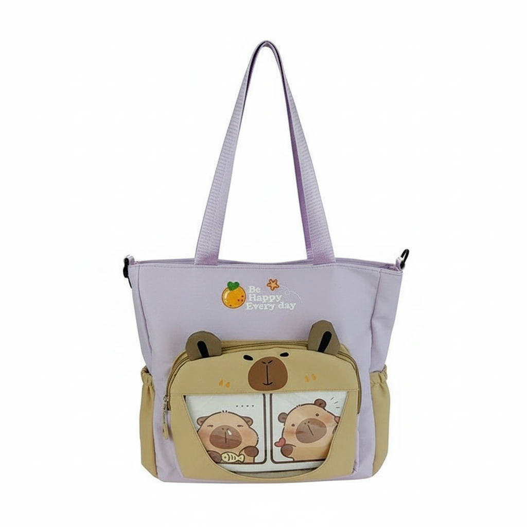 Capybara Canvas Tote Bag Capybara Tote Bag