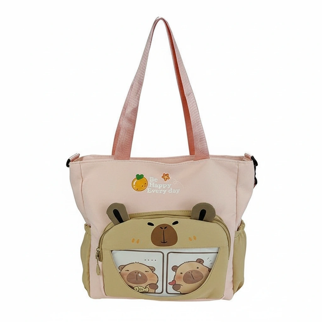Capybara Canvas Tote Bag Capybara Tote Bag